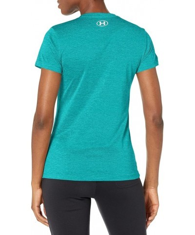 Women's Streaker Forest Short Sleeve (722) Coastal Teal / Birdie Green / Black $10.46 Activewear