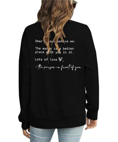 You Are Enough Hoodie for Women Plain Sweatshirts for Women Shirt Long Sleeve Loose Fit Hoodie Inspirational Pullover Top 2-b...