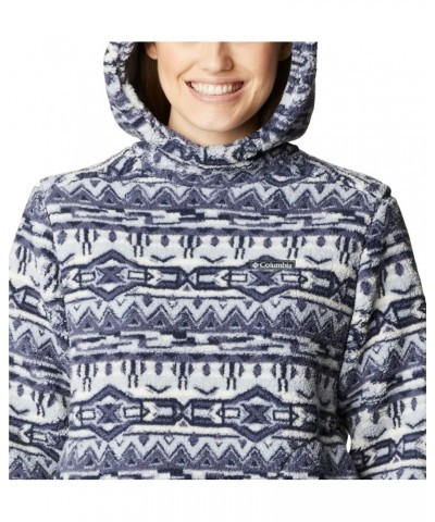 Women's West Bend Hoodie Nocturnal 80s Stripe Print $13.59 Jackets