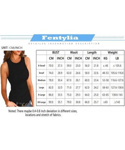 Women Sleeveless Tank Tops Summer Basic Casual Shirt Slim Knit Ribbed Racerback Blouses Green $7.84 Tanks