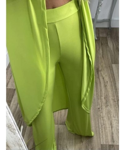 7 Colors Jersey Mature Women Suit,Vivianhan Jersey Suit for Women,Summer Slit Sleeveless Loose Blouse and Wide Leg Pants Set ...