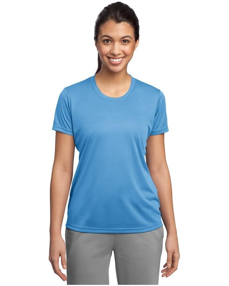 Women's Sport Performance Moisture Wicking Athletic T Shirt Carolina Blue $7.04 Activewear