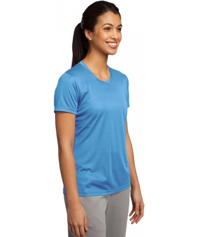 Women's Sport Performance Moisture Wicking Athletic T Shirt Carolina Blue $7.04 Activewear