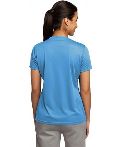 Women's Sport Performance Moisture Wicking Athletic T Shirt Carolina Blue $7.04 Activewear