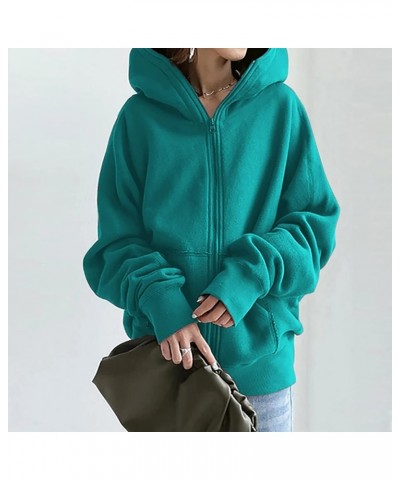 Women's Cardigan Hoodies Lounging Jackets Plus Size Hoodie 2022 Pullover Hooded Tunic Sweatshirts Clothes Tops Blouse 06 Mint...