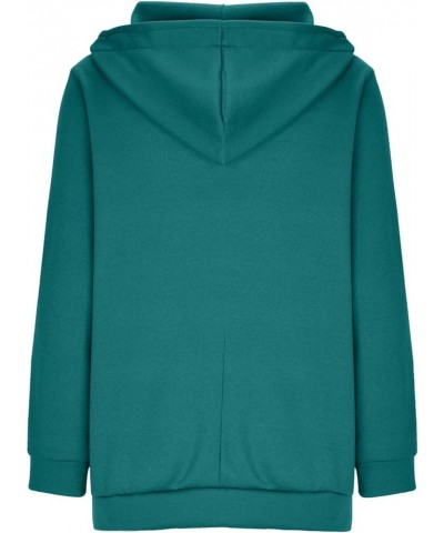 Women's Cardigan Hoodies Lounging Jackets Plus Size Hoodie 2022 Pullover Hooded Tunic Sweatshirts Clothes Tops Blouse 06 Mint...