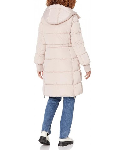 Women's Faux Memory Anork with Hidden Drawcord Puffer Rosedust $32.59 Jackets