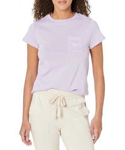 Women's Small Logo Tee Purple Oasis $13.00 Activewear