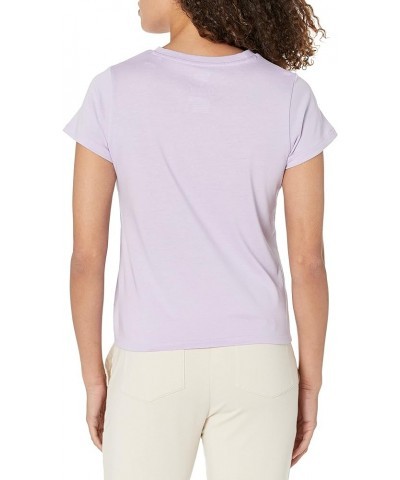 Women's Small Logo Tee Purple Oasis $13.00 Activewear