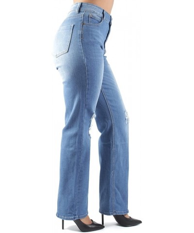 Colombian Design, Butt Lift, Levanta Cola, Boot Leg Jeans Plus/Junior Size M. Blue (4111) $27.55 Jeans