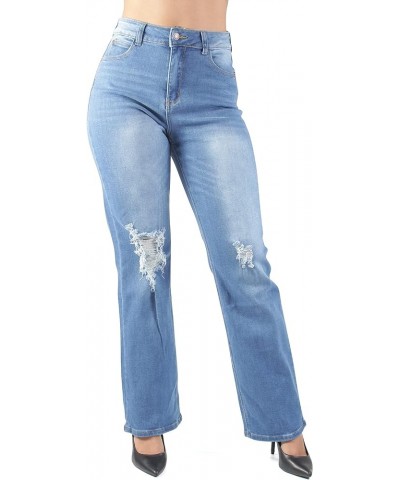 Colombian Design, Butt Lift, Levanta Cola, Boot Leg Jeans Plus/Junior Size M. Blue (4111) $27.55 Jeans