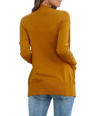 Women's Cardigans with Pockets Casual Lightweight Open Front Cardigan Sweaters for Women (S-2XL) Mustard $17.48 Sweaters