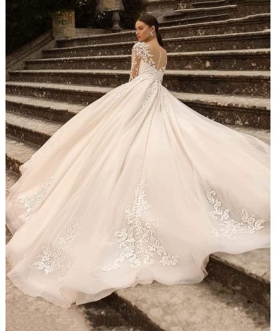 Wedding Dresses for Bride 2024 Floral Beaded Mermaid Bridal Evening Party Gowns P-white $51.75 Dresses