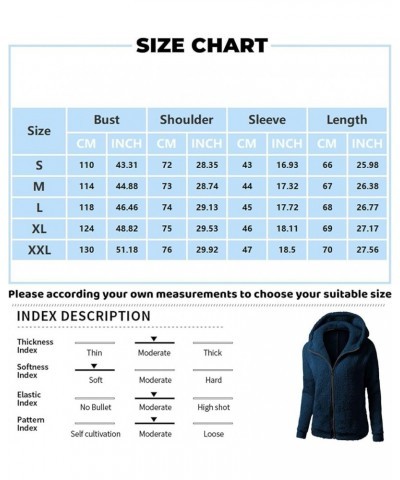 Winter Outfits for Women 2024 Winter Teddy Hood Sweaters for Women Comfy Plus Size Jackets for Women C-wine $4.21 Jackets