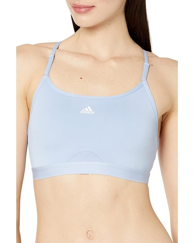 Women's Aeroreact Training Light-Support Padded Bra Blue Dawn $7.70 Lingerie