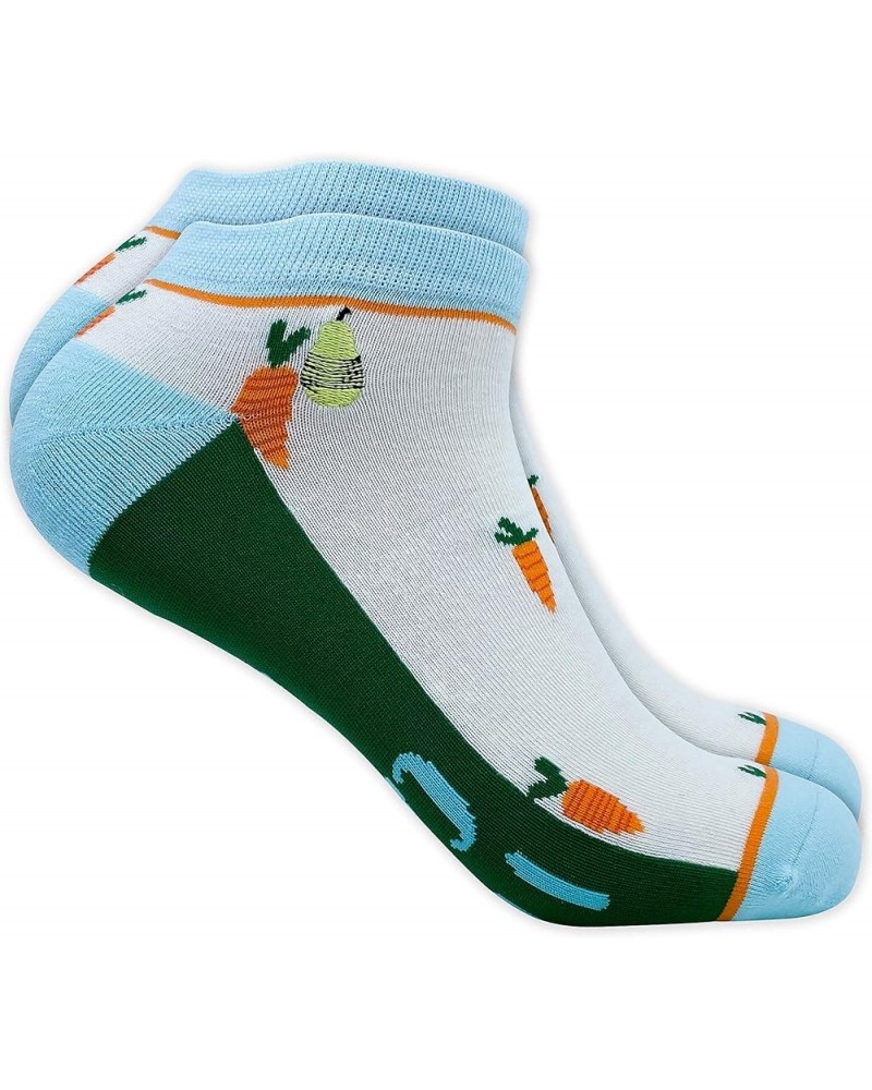 Women's Combed Cotton Performance Ankle Socks I Don't Carrot All $8.09 Activewear