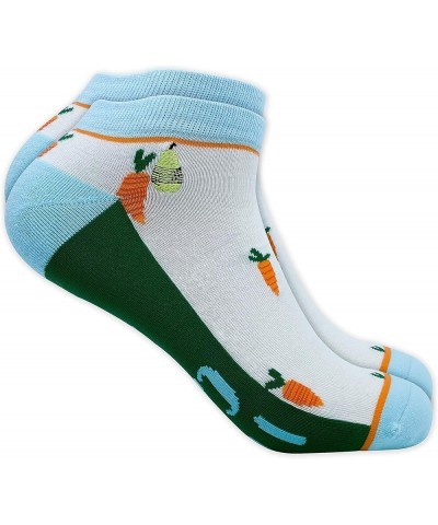 Women's Combed Cotton Performance Ankle Socks I Don't Carrot All $8.09 Activewear