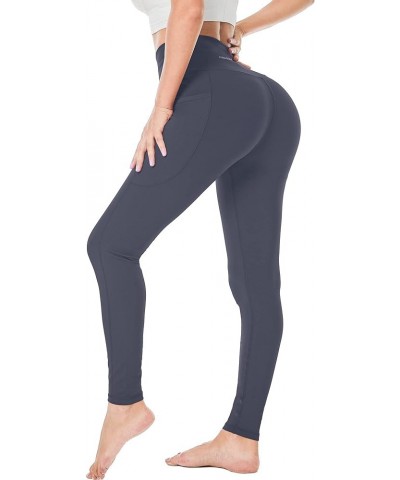 Yoga Leggings for Women High Waisted Tummy Control Yoga Pants Workout Leggings with Pockets Athletic Sports Gym Grey $14.72 L...