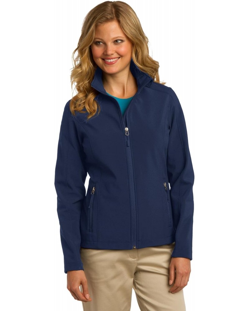 Women's Core Soft Shell Jacket XL Dress Blue Navy $15.90 Jackets