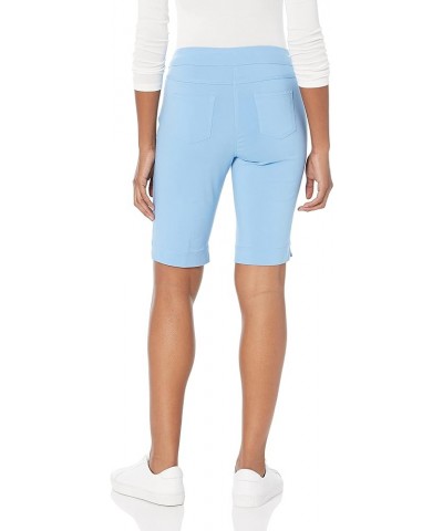 Women's Wide Band Pull-on Solid Walking Short Sky $23.60 Shorts