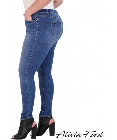 Plus Size Jeans for Women – High Waisted Skinny Jeans for Women – 29 Emma Wash $20.25 Jeans