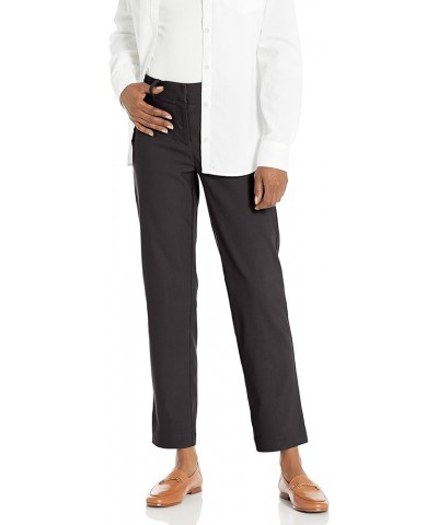 Women's Freedom Stretch Flattering Pant with Slit Back Pockets Very Black $22.97 Pants