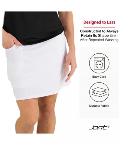 Apparel Women’s Athletic Clothing Long Mina Skort for Golf & Tennis White $32.32 Skirts