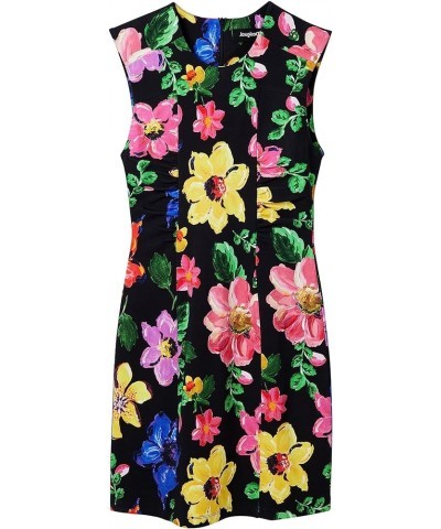 Women's Floral Mini Dress Black $39.03 Dresses