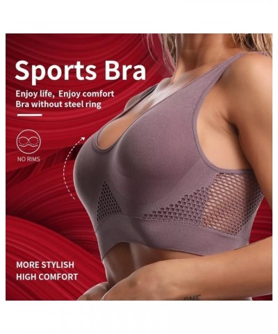 Breathable Cool Lift Up Air Bra, Sport Yoga Wireless Bra for Women Plus Size, Wireless Cool Comfort Breathable Bra 3pcs-b $7....