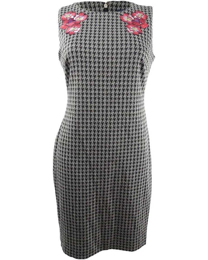 Women's Sheath Dress Grey/Black $50.24 Dresses