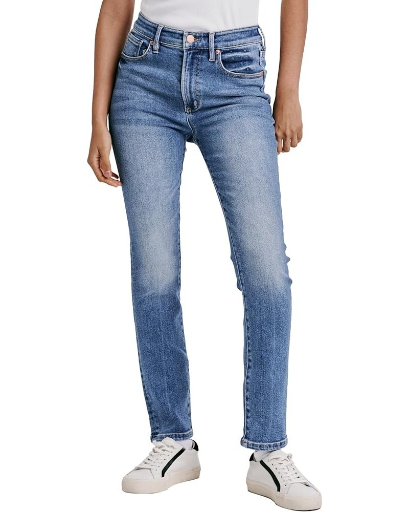 Women's Stella Super High Rise Cropped Slim Straight Jeans Vintage Oasis $27.52 Jeans