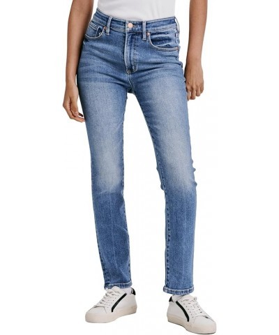 Women's Stella Super High Rise Cropped Slim Straight Jeans Vintage Oasis $27.52 Jeans