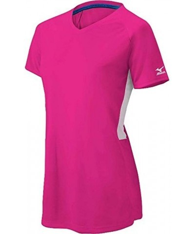 Women's Comp Short-Sleeve V-Neck X-Large Shocking Pink-white $10.00 Jerseys