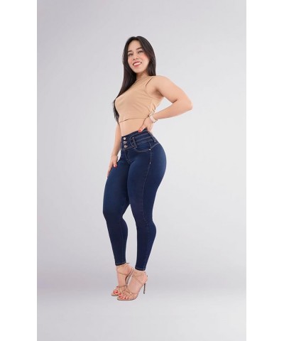 Pantalones Colombianos Levanta cola | Butt Lifting Jeans | High Waisted Jeans for Women | Colombian Jeans 3790/03 $17.63 Jeans