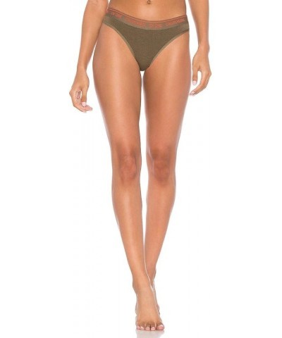 Women's Ck One Cotton Bikini Panty Muted Pine $12.57 Lingerie