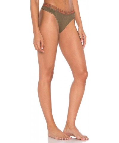 Women's Ck One Cotton Bikini Panty Muted Pine $12.57 Lingerie