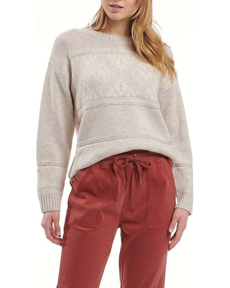 Women's Pullover Sweater Oat Heather Multi $37.72 Sweaters