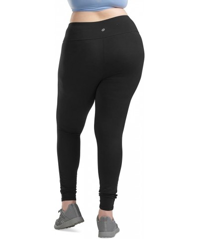 Women's Active Leggings - 2 Pack High Waisted Performance Stretch Yoga Workout Gym Leggings: Non See Through (S-3X) Charcoal ...