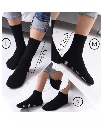 Show off Funny Colorful Novelty Socks ，Gag Christmas Gifts for Men and Women New Year Middle Finger - Black $6.47 Activewear