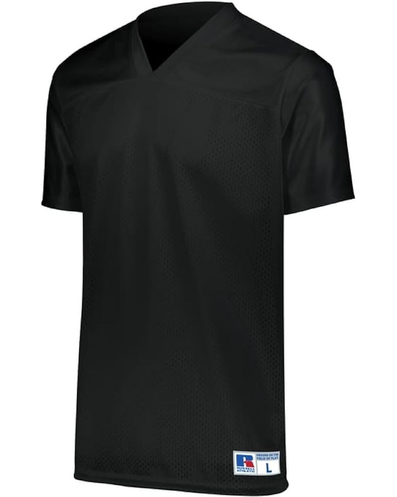 Women's Ladies Solid Flag Football Jersey Black $11.57 Jerseys