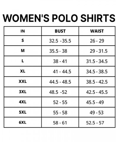 Womens Golf Shirt Womens Golf Apparel Ladies Golf Shirts Funny Golf Polo for Women Aop-wpol-00757 $19.78 Shirts