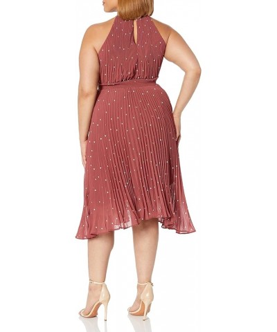 Women's Citychic Plus Size Dress Pleated Spot Cinnamon Spot $28.31 Dresses