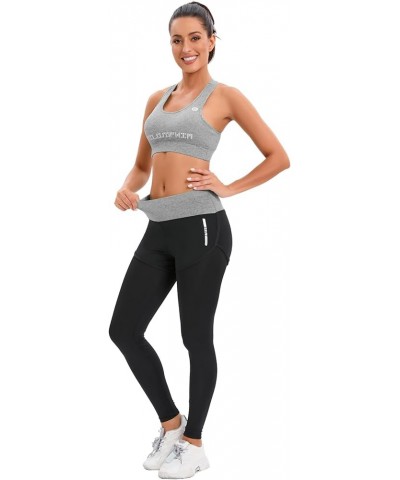 Women's 5pcs Sport Suits Fitness Yoga Running Athletic Tracksuits Light Grey $27.92 Activewear