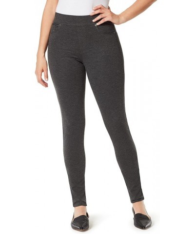 Women's Avery Slim Pull on Pant Heather Grey $17.49 Pants