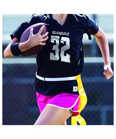 Women's Ladies Solid Flag Football Jersey Black $11.57 Jerseys