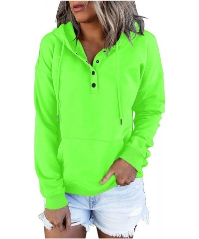 Women's Hoodies Pullover Long Sleeve Hooded Sweatshirt Trendy Loose Fit Western Hoodie Ladies Sweatshirts Clothing Solid Colo...