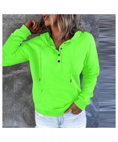 Women's Hoodies Pullover Long Sleeve Hooded Sweatshirt Trendy Loose Fit Western Hoodie Ladies Sweatshirts Clothing Solid Colo...