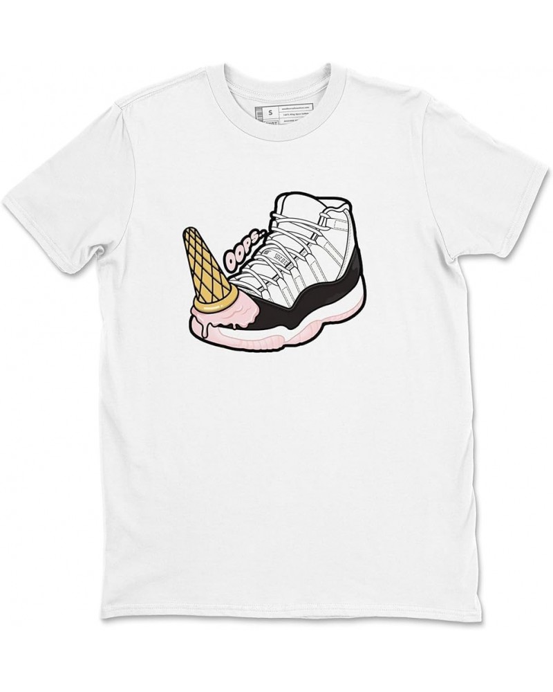 11 Neapolitan Design Printed Dropped Ice Cream Sneaker Matching T-Shirt White $16.68 T-Shirts