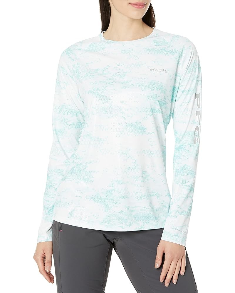 Women's Printed Tidal Deflector Long Sleeve Gulf Stream Pfg Camo Medium $33.60 T-Shirts