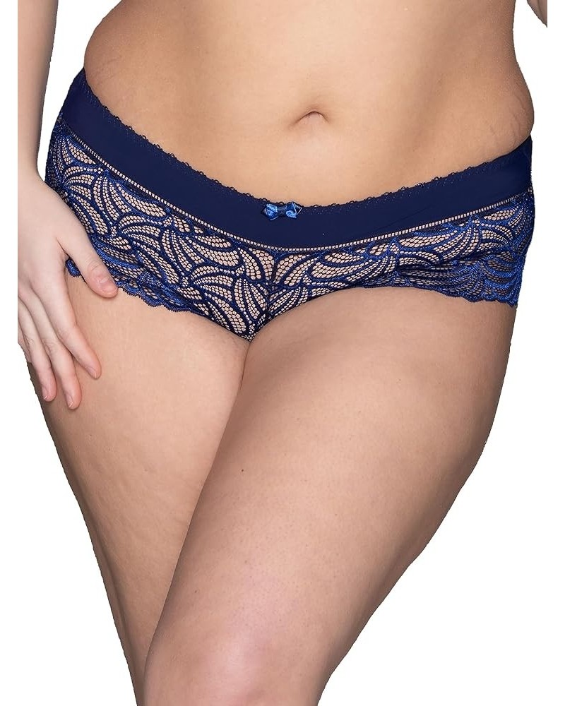 Women’s Flattering Lace Panties: Lightweight & Silky with Superior Stretch Hipster Blue Mystique $12.84 Lingerie